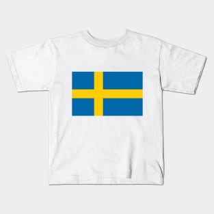 Sweden flag Kids T-Shirt